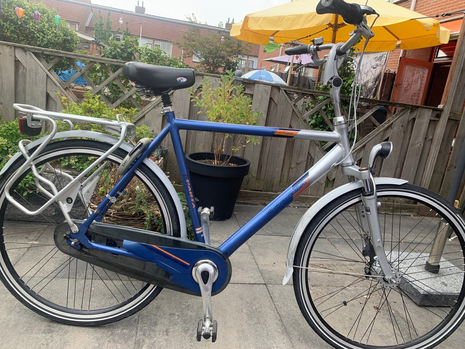 Nette Sparta herenfiets - 7 versn Simano  + vering *, Ophalen, Sparta, Gebruikt, Versnellingen