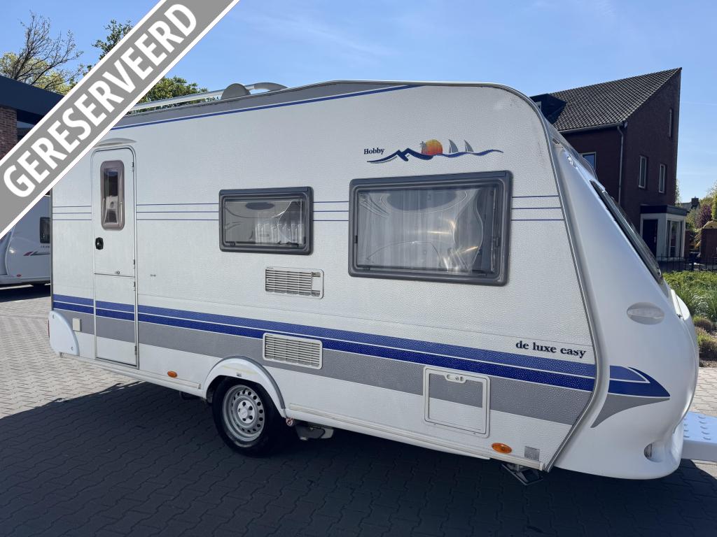 Verkocht De luxe Easy 440 SF / z.g.a.n. voortent / mover, Caravans en Kamperen, Hobby, Bedrijf, 4 tot 5 meter, Schokbreker