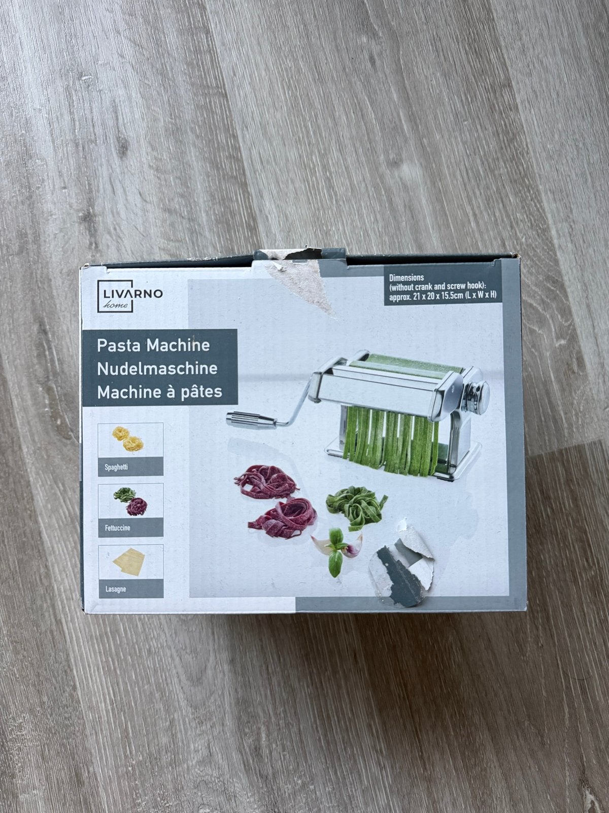 Pastamachine voor verse pasta, Ophalen of Verzenden, Nieuw