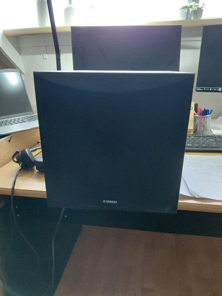 subwoofer Yamaha  Ns SW050 + Panasonic speaker set, Ophalen, Subwoofer, Overige merken