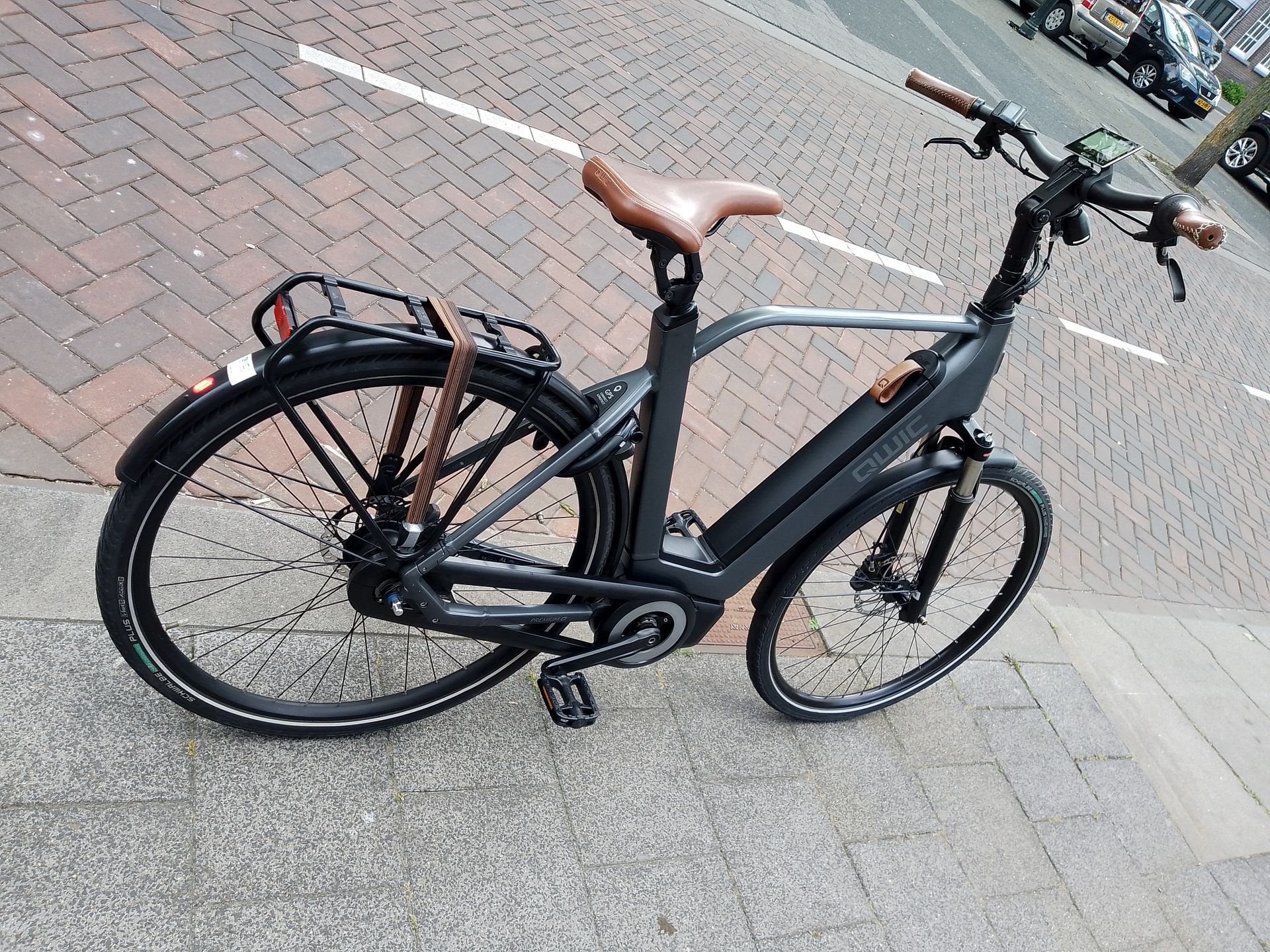 Qwic Premium Q MN8 h60 elektrische herenfiets middenmotor, Gebruikt, -, -, -