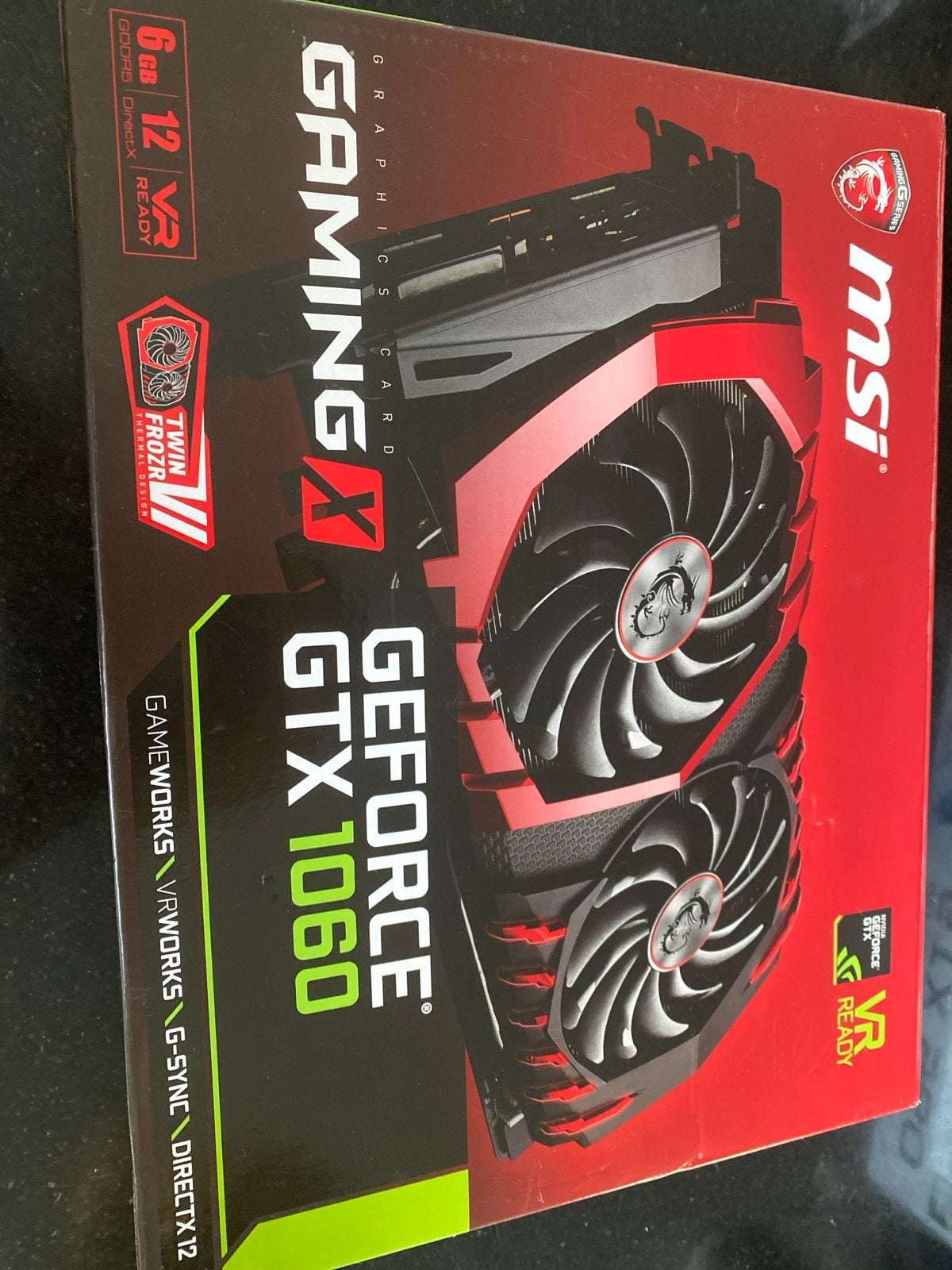 MSI GeForce GTX 1060 GAMING X 6GB Videokaart, Computers en Software, PCI-Express 3, HDMI, Ophalen of Verzenden, Nvidia
