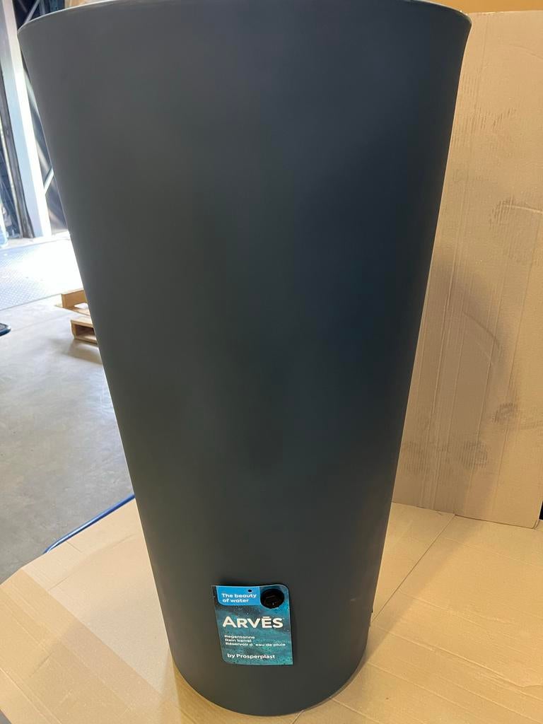 Design Regenton met Bloembak 150L - Compleet met Kraan, Kunststof, Met kraantje, 150 liter of meer, Nieuw