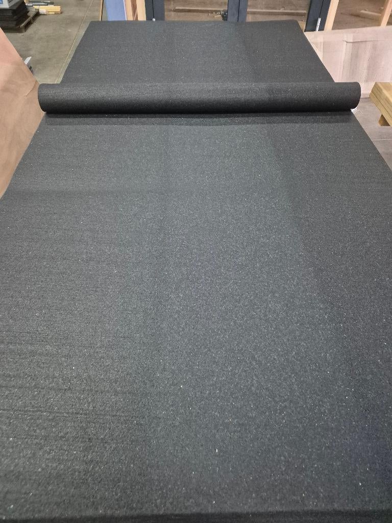 Rubber plaat zwart 250x125x0,4cm ( 516 ), Doe-het-zelf en Verbouw, Platen en Panelen, Ophalen, Nieuw, Nb, Nb