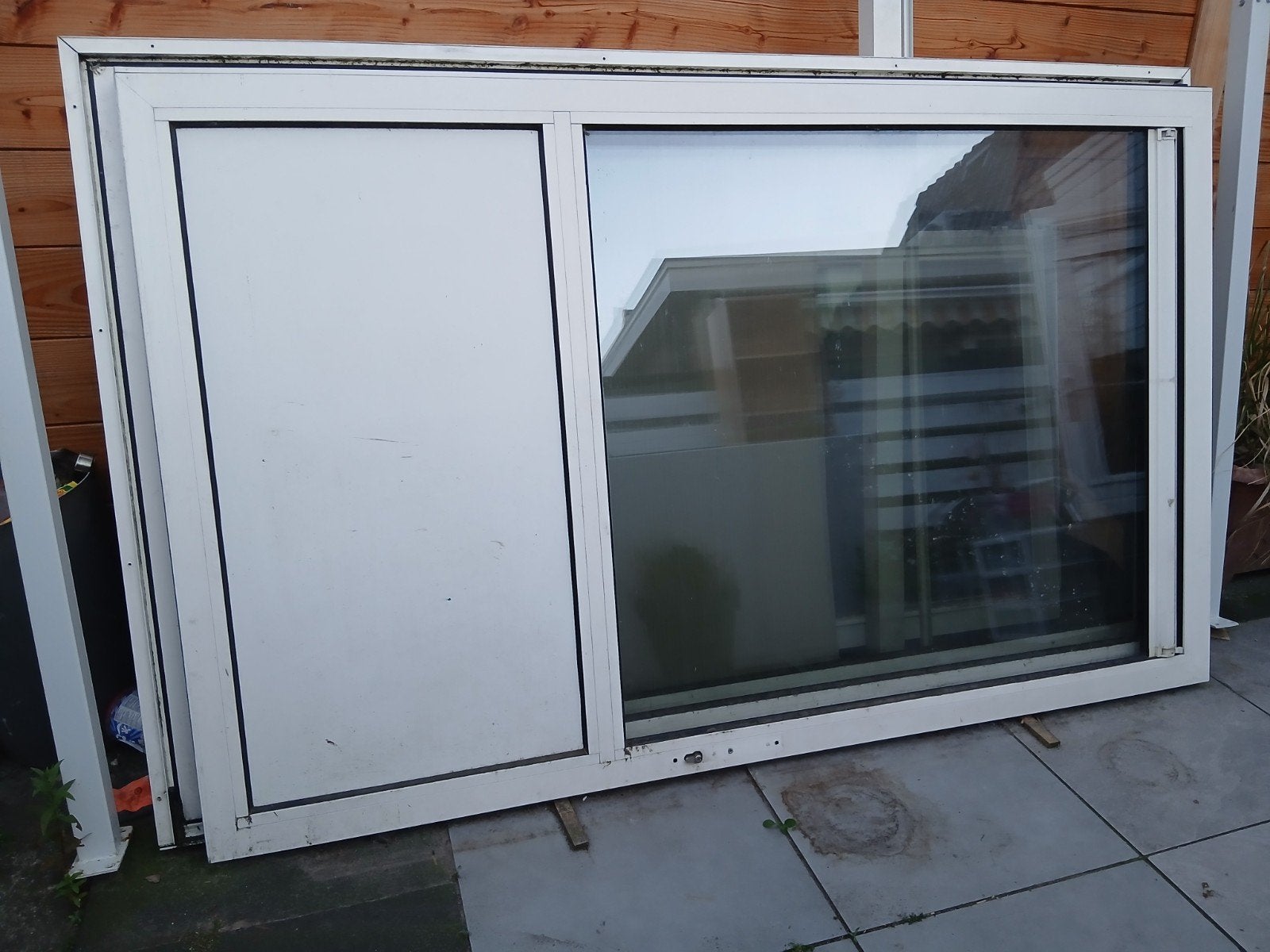 Schuifpui GRATIS, Ophalen, Kunststof, Gebruikt, 225 cm of meer