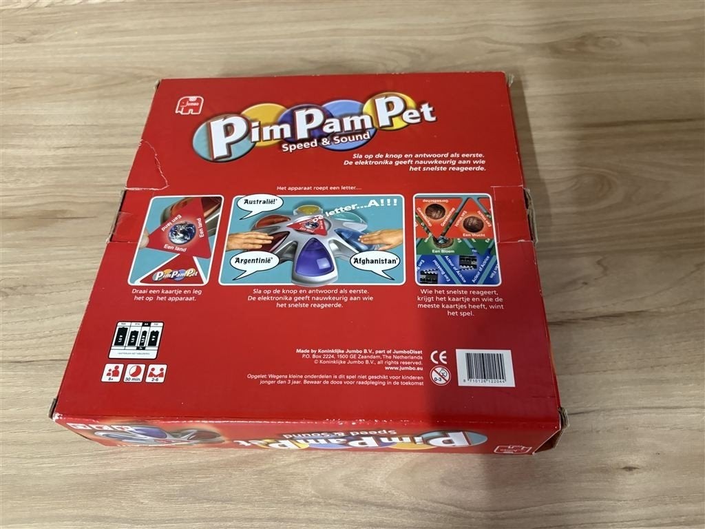 pim pam pet speed and sound - s4188, Hobby en Vrije tijd, Gezelschapsspellen | Bordspellen, Verzenden, Zo goed als nieuw