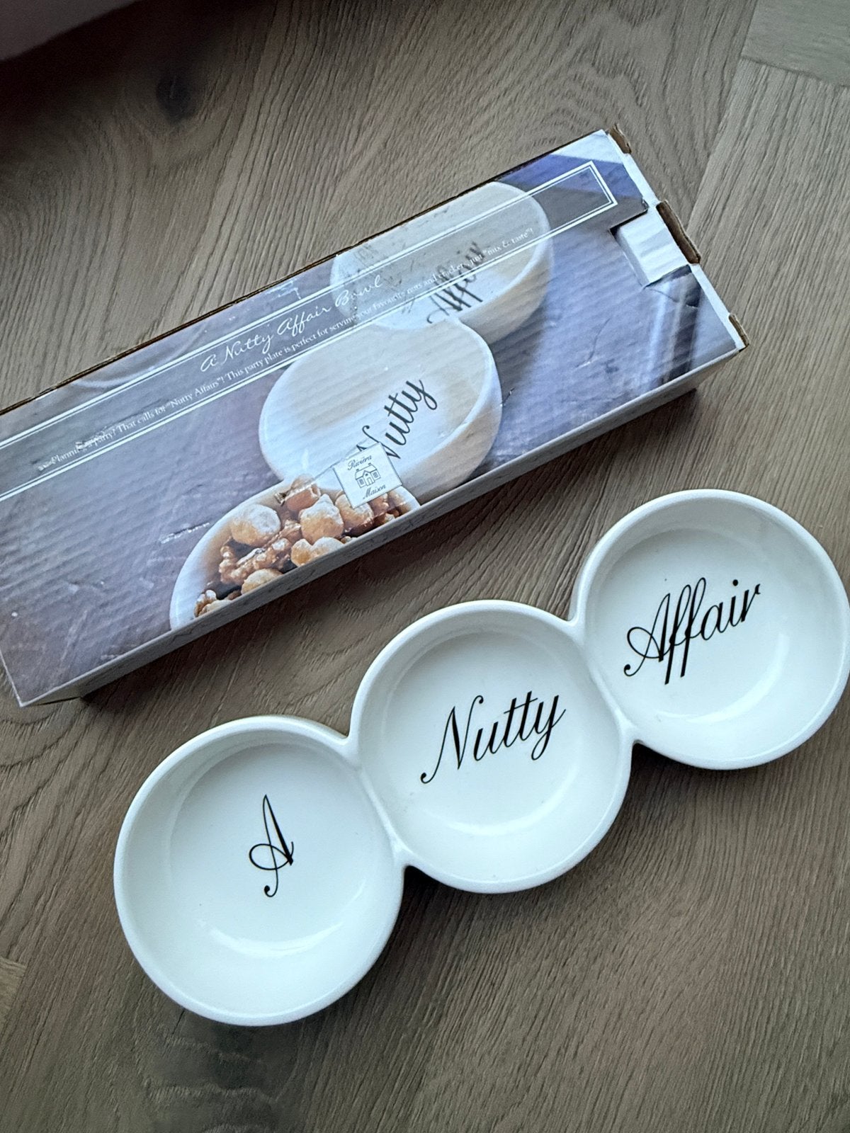 Rivièra Maison "A Nutty Affair" Bowl / Notenbakje, Huis en Inrichting, Overige typen, Ophalen of Verzenden, Zo goed als nieuw
