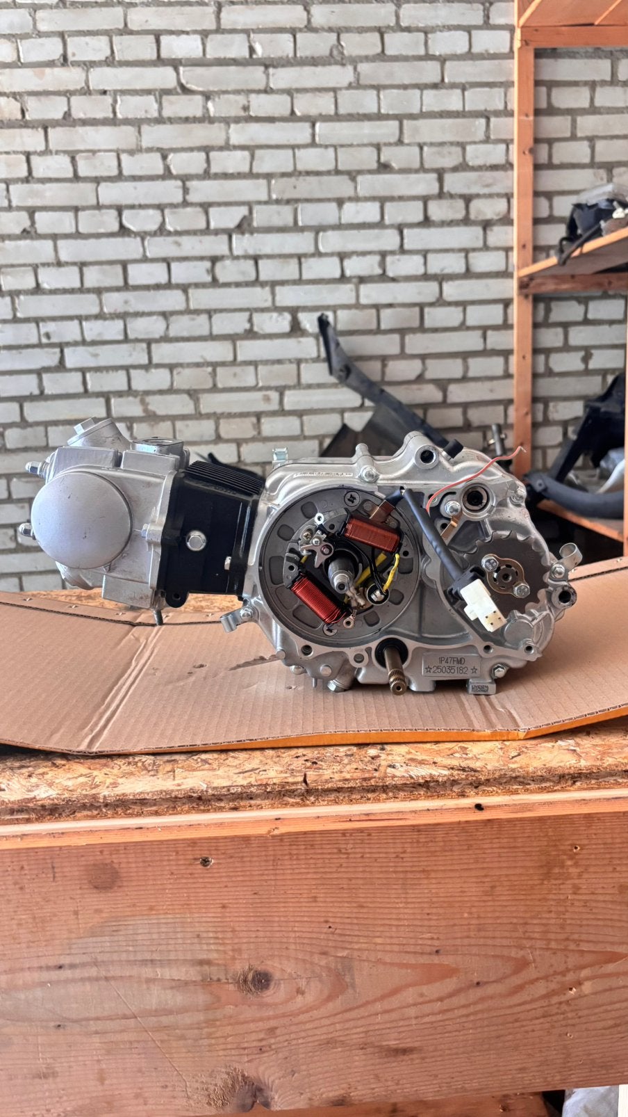 Nieuw lifan 72cc blok 0km gereden, Fietsen en Brommers, Ophalen of Verzenden, Zo goed als nieuw, Blok