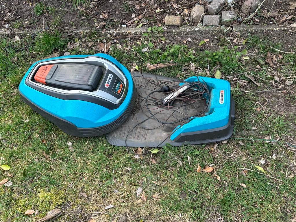 Gardena R40Li Robotmaaier - Gebruikt, Tuin en Terras, Robotmaaiers, Ophalen, Gebruikt, Minder dan 20 cm, Gardena