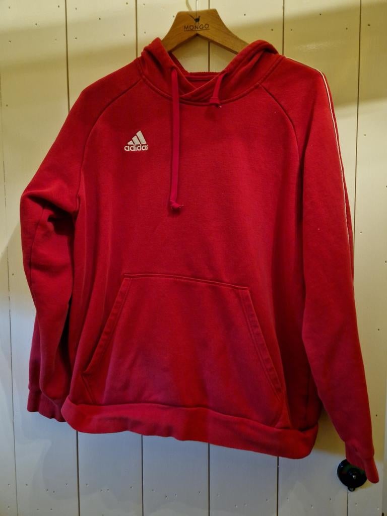 RODE ADIDAS TRUI MAAT XL, Adidas, Maat 46/48 (XL) of groter, Ophalen of Verzenden, Zo goed als nieuw