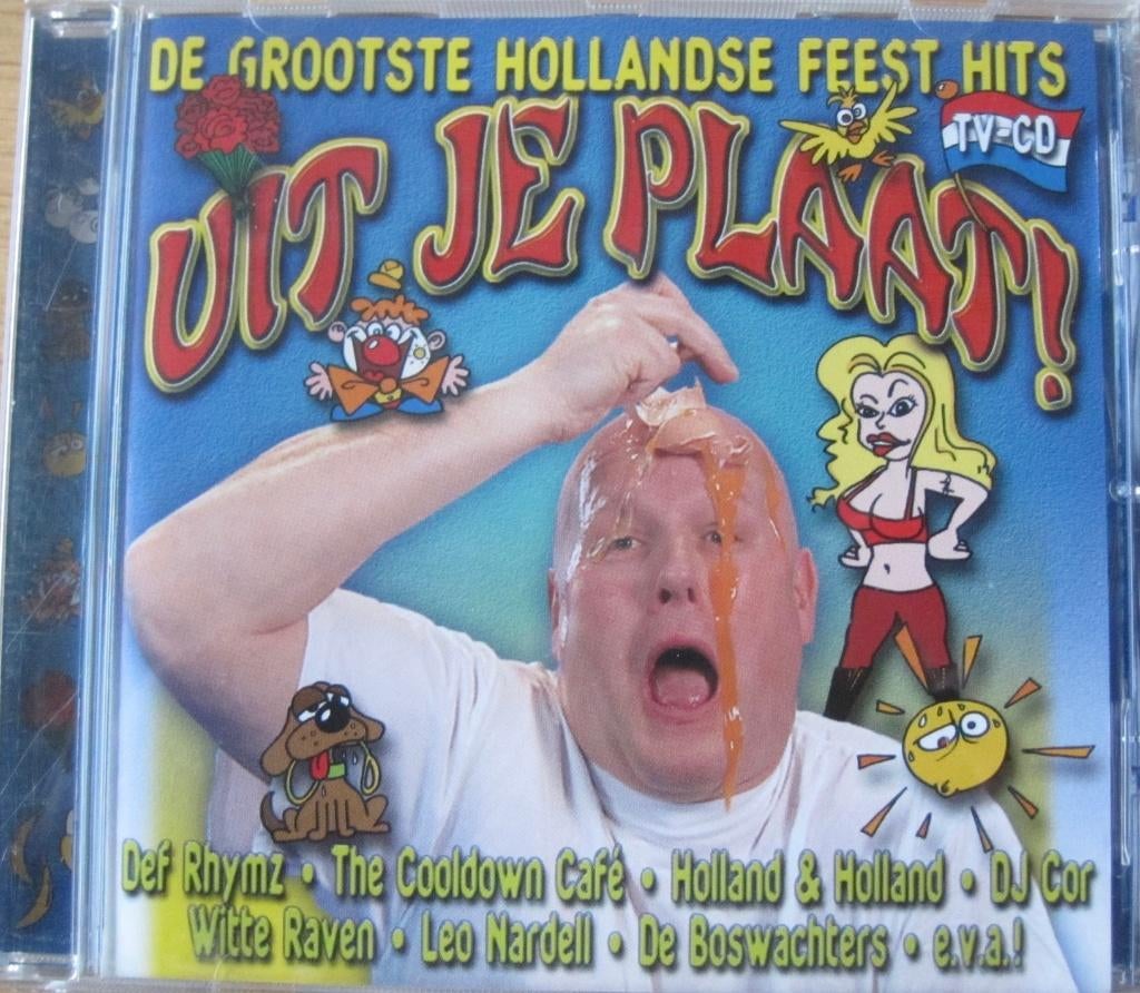 Uit je plaat - de grootste Hollandse feesthits - 2001, Ophalen of Verzenden, Zo goed als nieuw, Overige genres