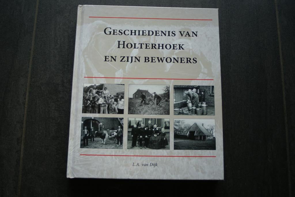 GESCHIEDENIS van HOLTERHOEK en zijn BEWONERS.. (HC, Ophalen of Verzenden, Zo goed als nieuw, Overijssel