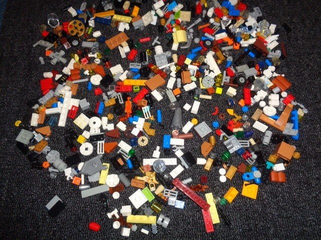 Partij X151=Lego kleine onderdelen