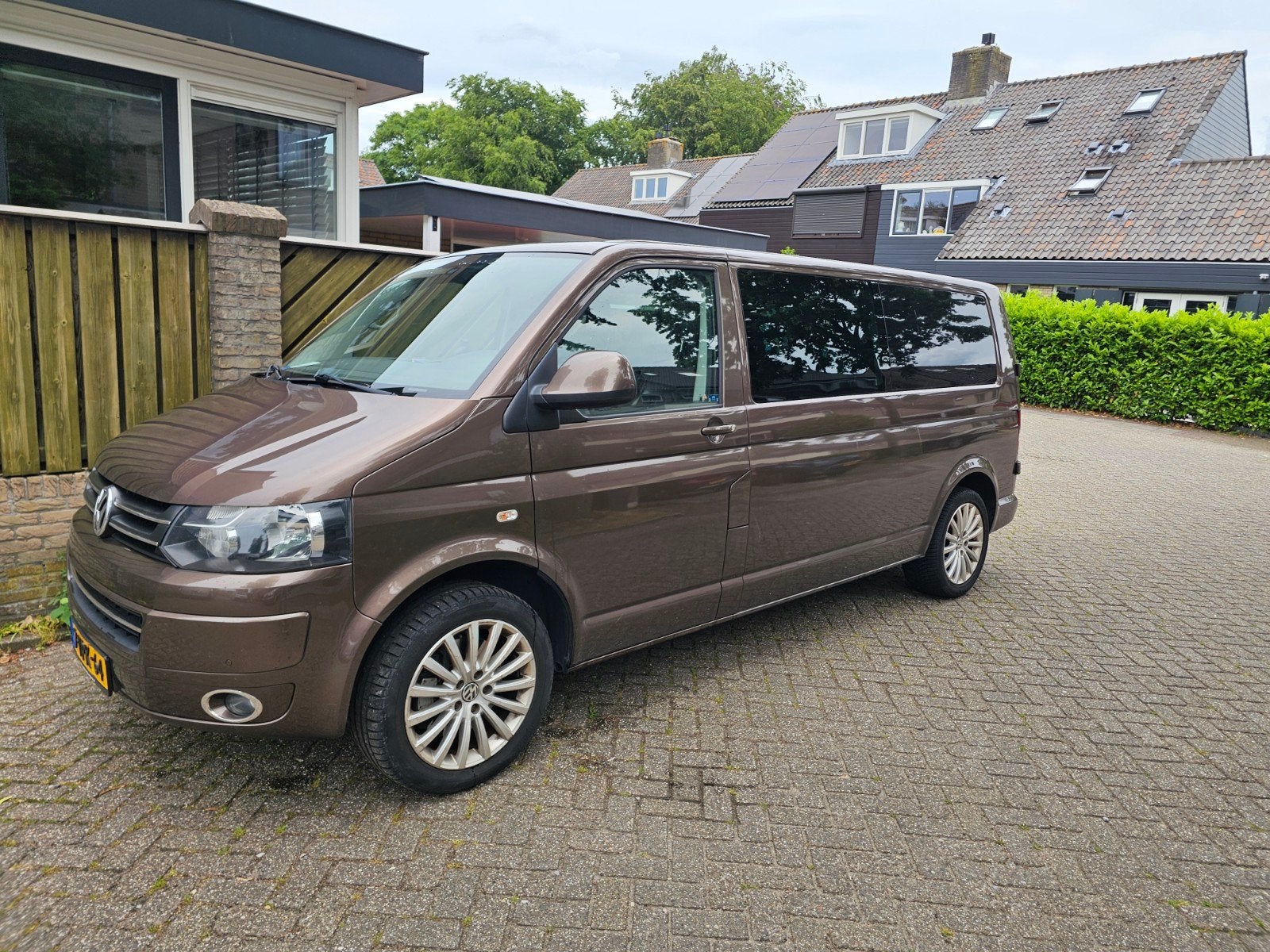 Volkswagen Transporter Bestel 2.0 D 132KW DC AUT 2011, Auto's, 4 cilinders, Bruin, Diesel, Grijs