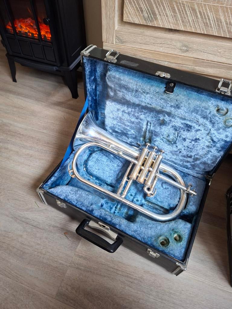 Yamaha yfh 731 bugel/flugelhorn, Muziek en Instrumenten, Ophalen of Verzenden, Gebruikt, Overige typen