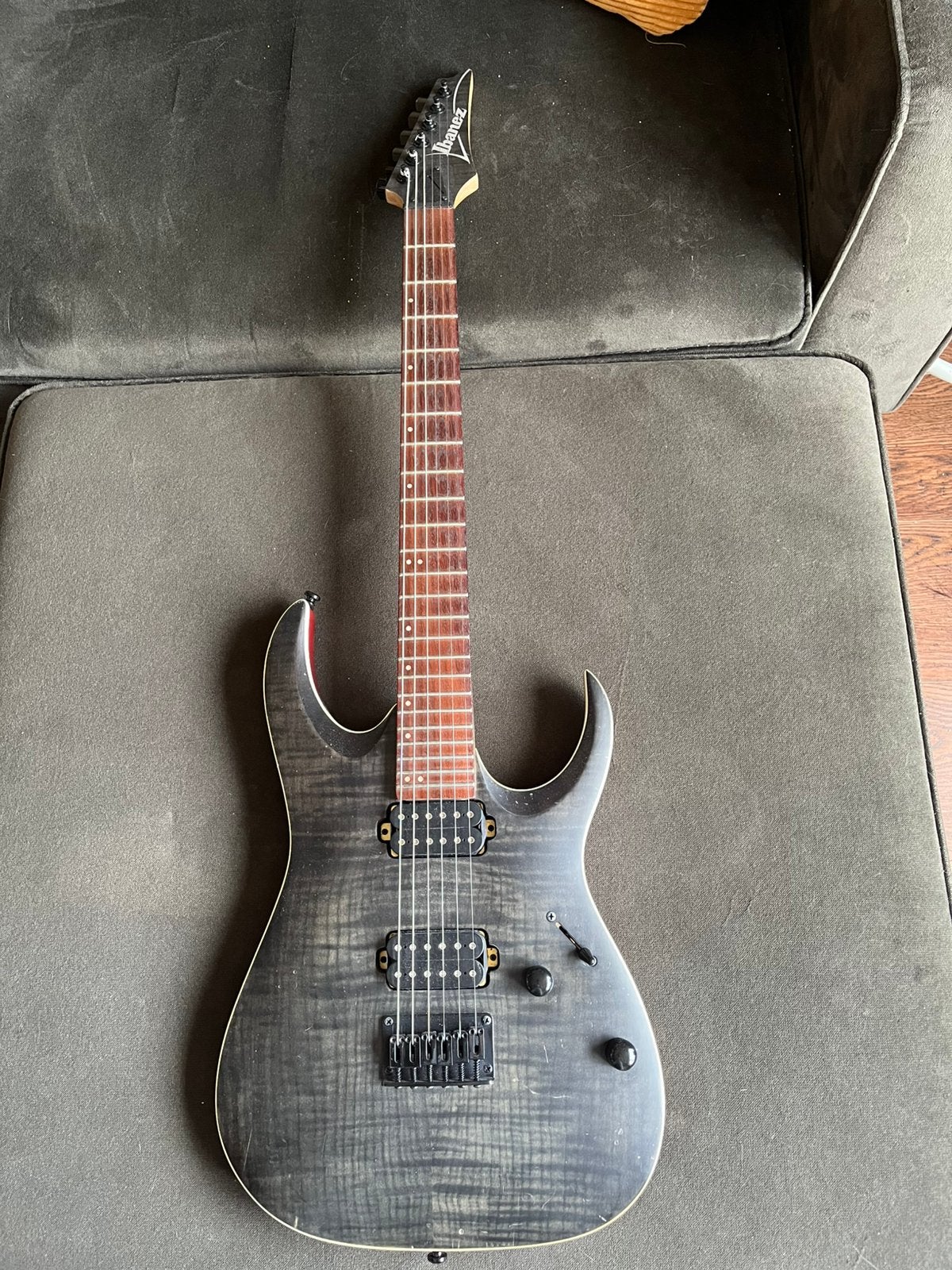 Ibanez RGA42FM - Elektrische gitaar HH, Ophalen, Gebruikt, Solid body, Ibanez