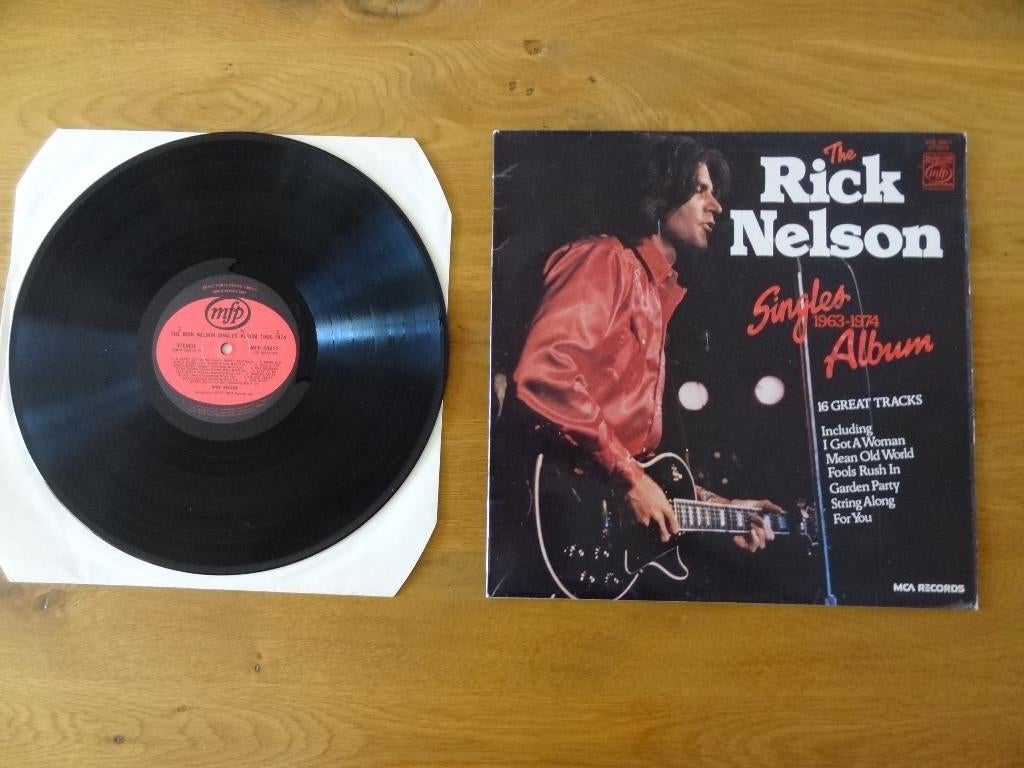 LP Rick Nelson - Singles 1963-1974, Ophalen of Verzenden, Gebruikt, 12 inch