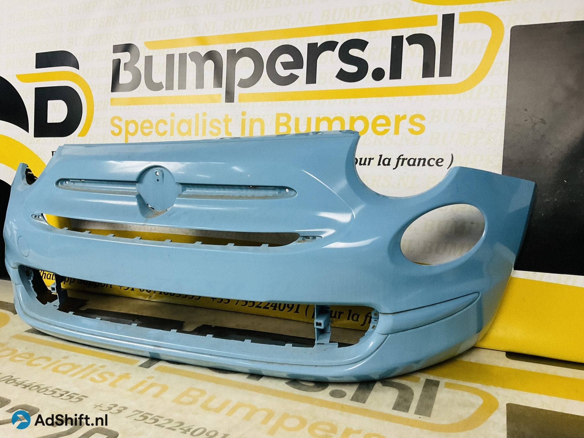 BUMPER Fiat 500 Facelift 2016-2022 VOORBUMPER 2-B8-6375z, Bumper