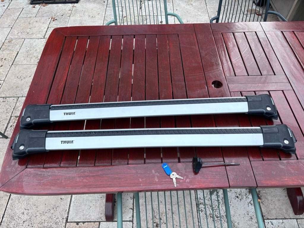 Thule WingBar Edge 9585 dakdragers | Open dakrails, Auto diversen, Dakdragers, Ophalen, Gebruikt