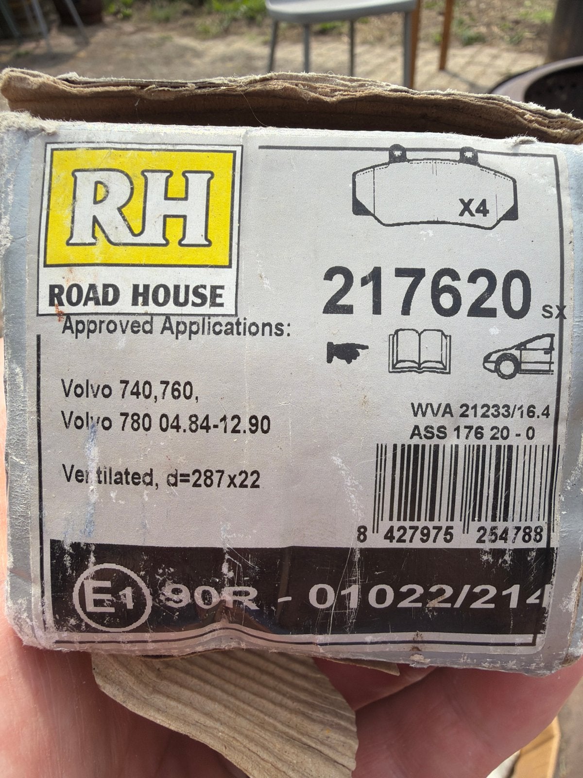 Road House Remblokken Volvo 740, 760, 780 Nieuw, Auto-onderdelen, Ophalen of Verzenden, Nieuw, Volvo