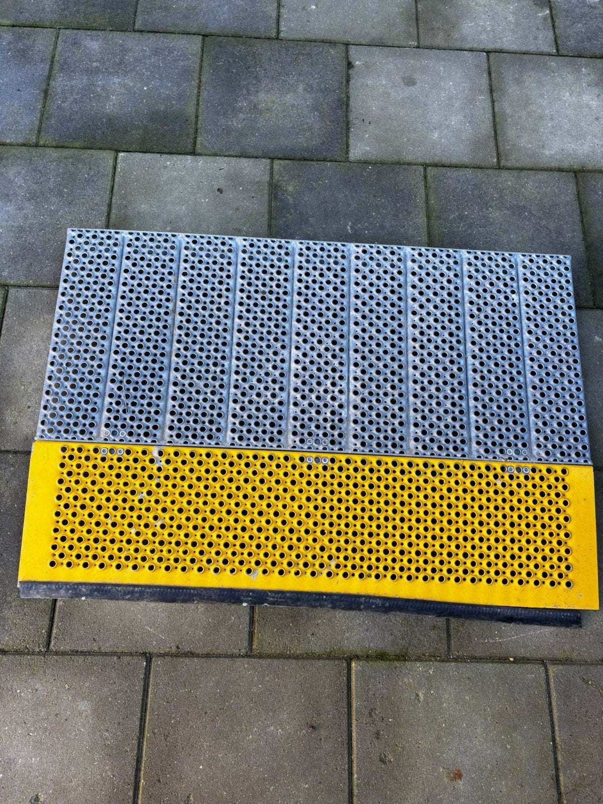 drempelhulp / oprijplaat, Ophalen