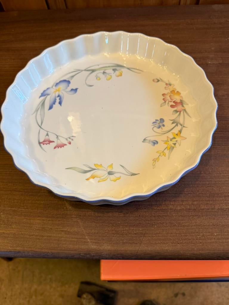 Villeroy & Boch Riviera: Quichevorm / ronde ovenschaal 24 cm, Ophalen of Verzenden