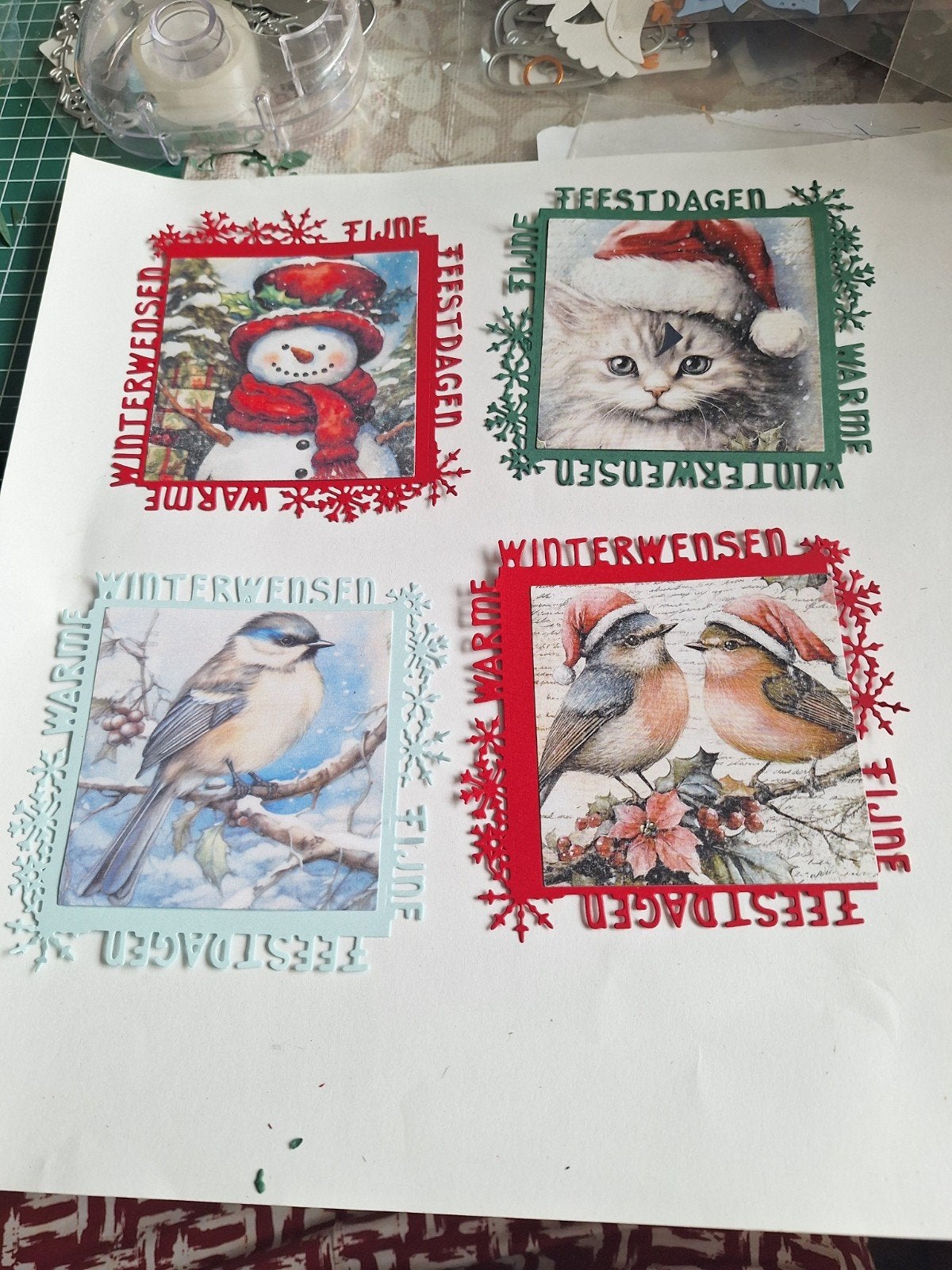 Stansjes kerst, Ophalen of Verzenden, Nieuw, Kerst
