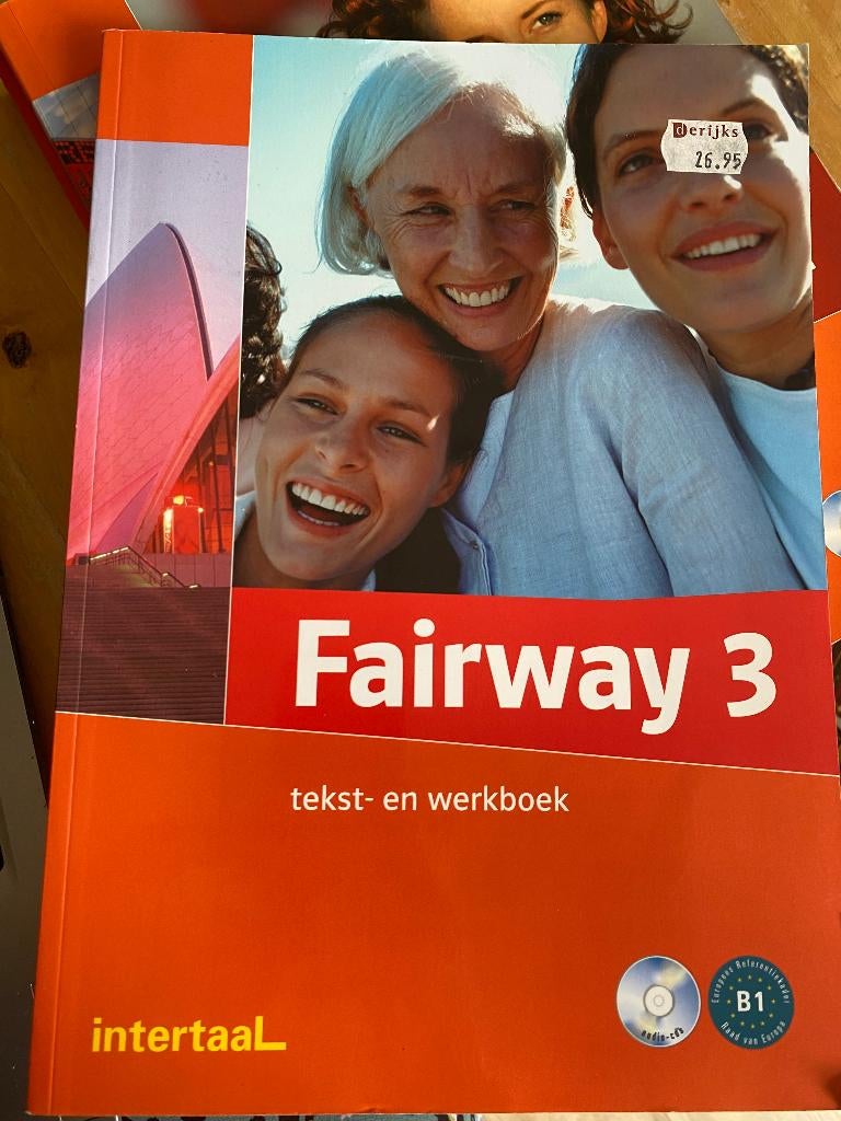 Fairway 3 Tekst- en werkboek Engels in 1 met audio cd's, Herbert Puchta, Ophalen of Verzenden, Zo goed als nieuw, Alpha