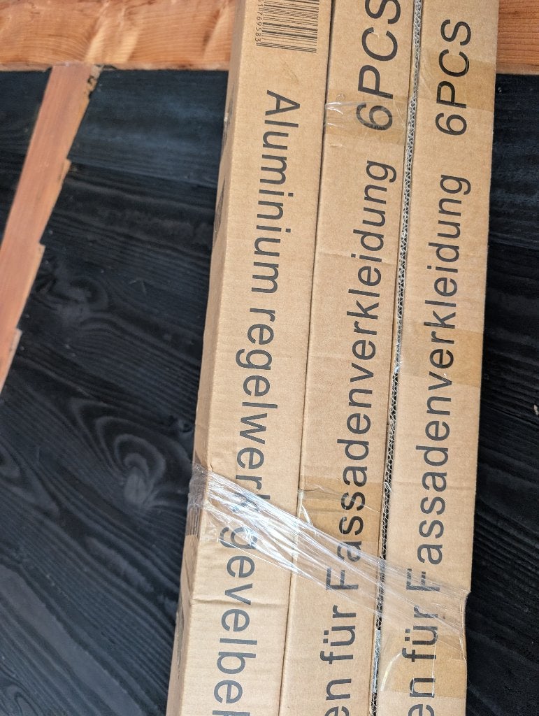 aluminium regelwerk gevelbekleding, Ophalen, Nieuw, Overige materialen