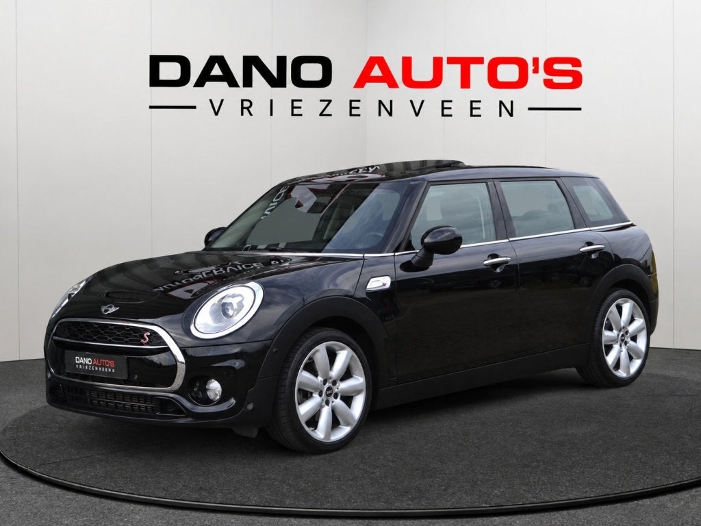 MINI Clubman 2.0 Cooper S 192PK Chili Navi/LED/Pano/Leer, Automaat, Gebruikt, Zwart, Leder