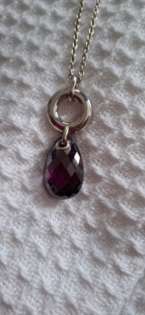 ketting tisento, Ophalen, Met hanger, Zo goed als nieuw, Zilver