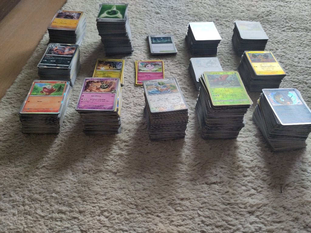Pokemon kaarten bulk, Ophalen, Zo goed als nieuw, Meerdere kaarten, Foil