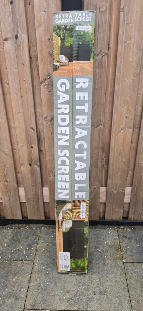 Gardenacreen terras windscherm, Tuin en Terras, Tuinschermen, Ophalen, Nieuw, 200 cm of meer, 150 tot 200 cm