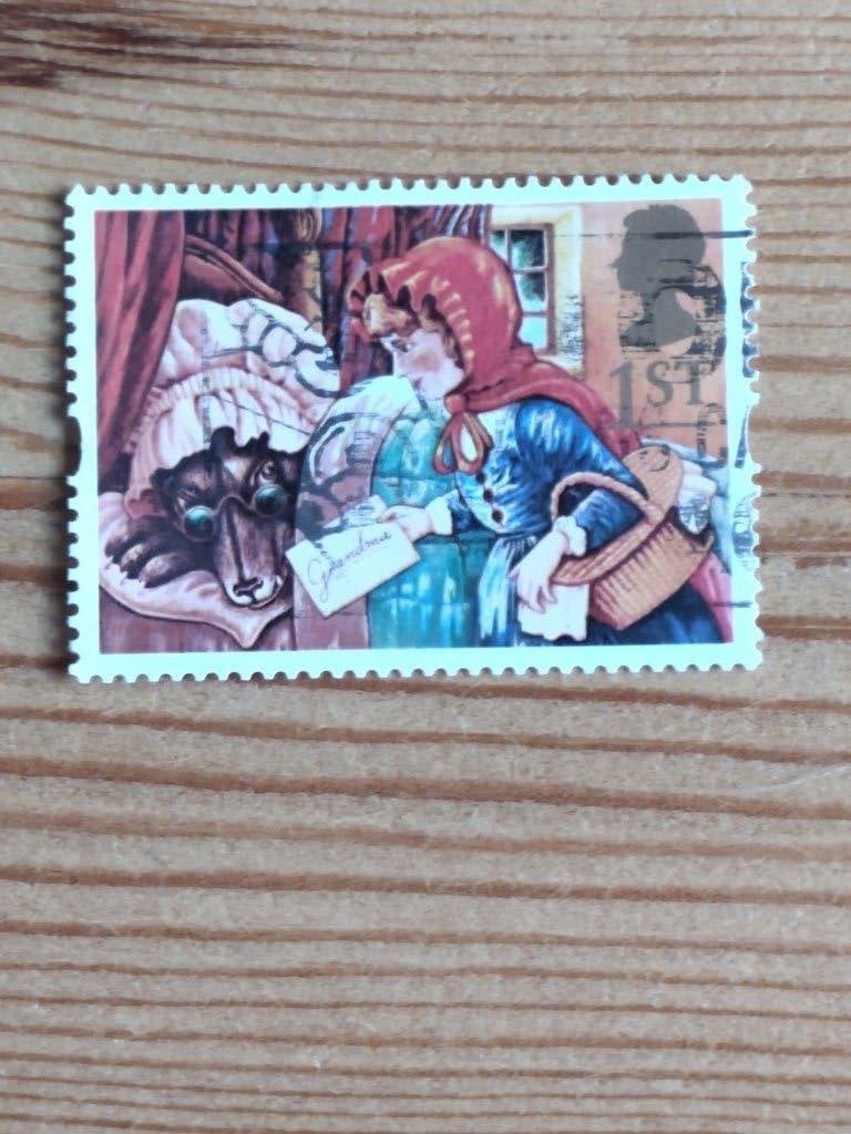 Engeland recent 1994 messages roodkapje, Ophalen of Verzenden, Postfris