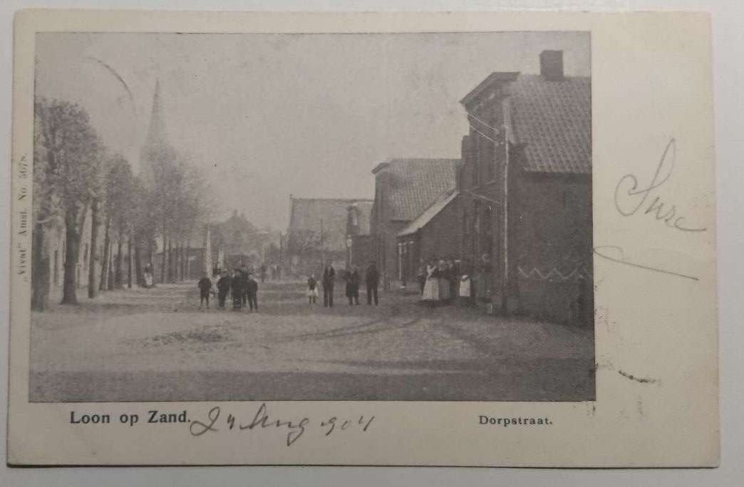 Loon op Zand (Noord-Brabant) - Dorpstraat 1904 (Vivat), Ophalen of Verzenden, Voor 1920, Gelopen, Zuid-Holland