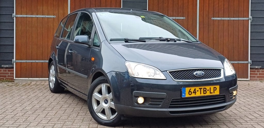 Ford Focus C-MAX 1.8-16V Futura GEARBOX BROKEN | Trekhaak |, Gebruikt, Origineel Nederlands, Bedrijf, 1000 kg