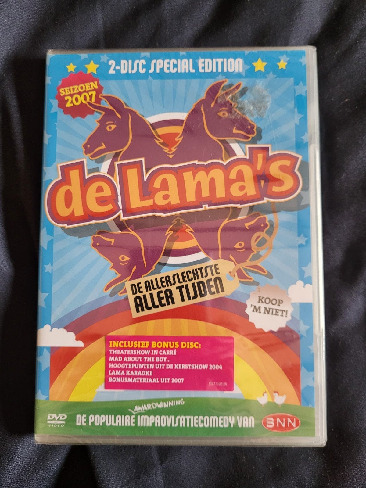 De Lama's: De Allerslechtste Aller Tijden & Superhelden DVD, Alle leeftijden, Inclusief DVD, De Lama's, Nederlands