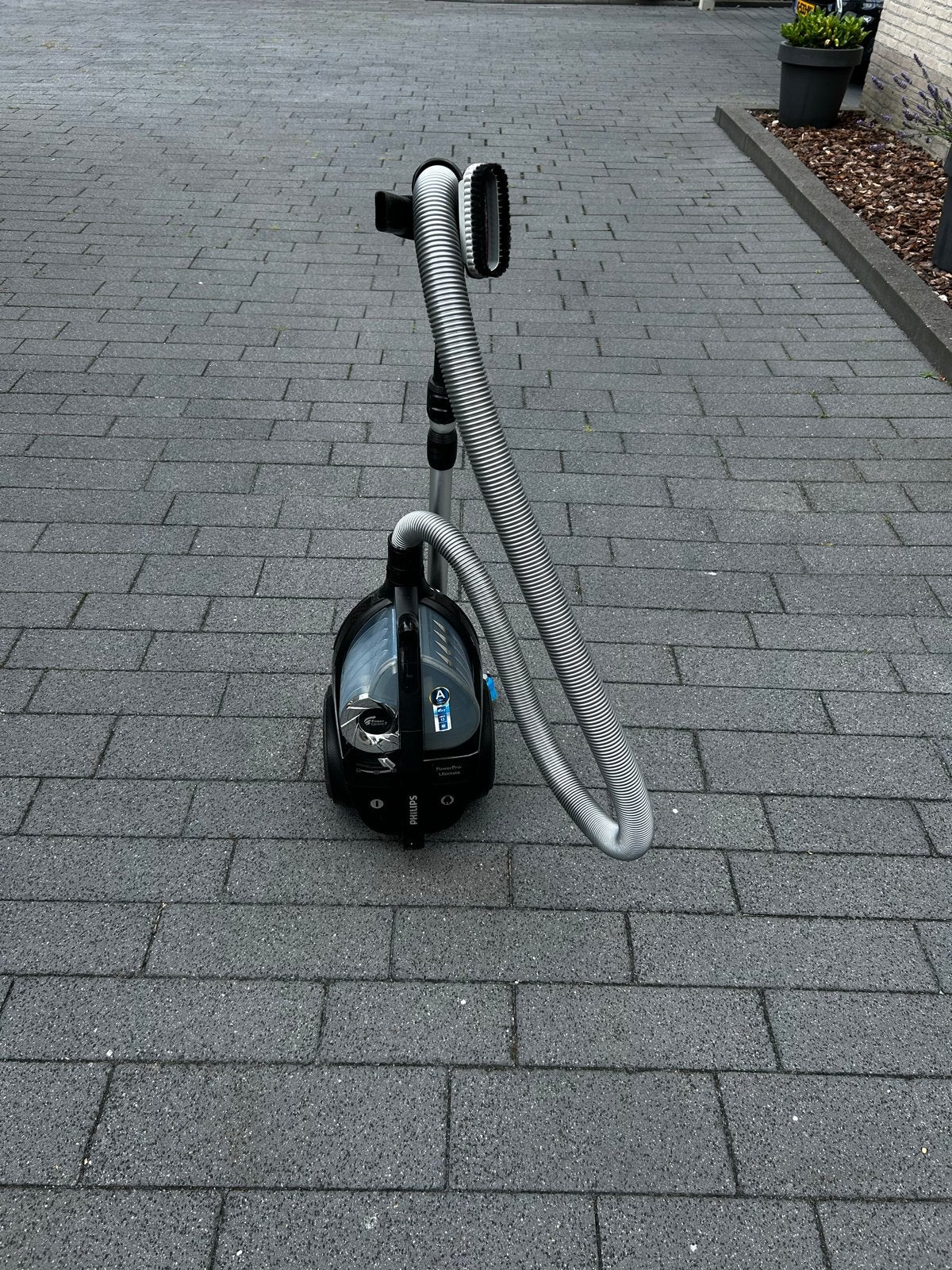 Philips PowerPro Ultimate stofzuiger zonder stofzak, Gebruikt, Philips, Ophalen of Verzenden, Reservoir
