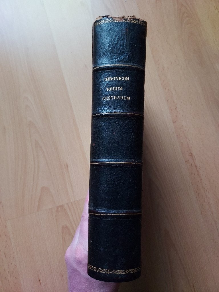 Chronicon rerum Gestarum ab Anno MCCCCLV ..., Ophalen of Verzenden