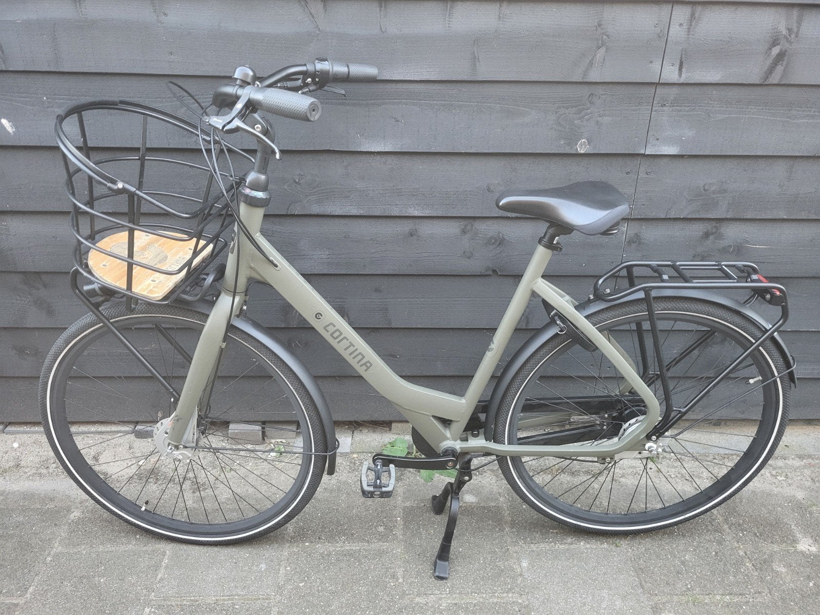 Cortina Common damesfiets, Fietsen en Brommers, Fietsen | Dames | Damesfietsen, 53 tot 56 cm, Versnellingen, Zo goed als nieuw