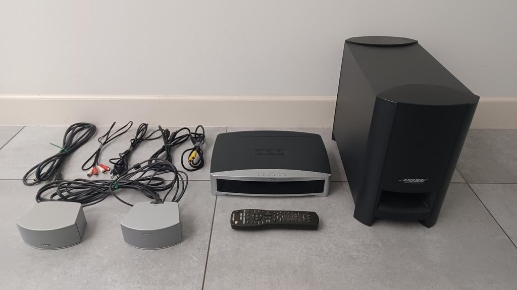 Bose PS 321 Home Entertainment System, Gebruikt, 2.1-systeem, 70 watt of meer, Overige spelers