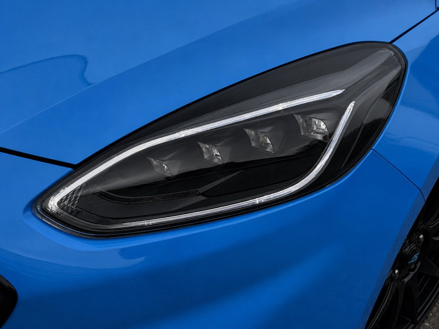 Ford Fiesta ST Performance 1.5 200 PK/Azura blue/B&O/, Voorwielaandrijving, Blauw, Bedrijf, Handgeschakeld