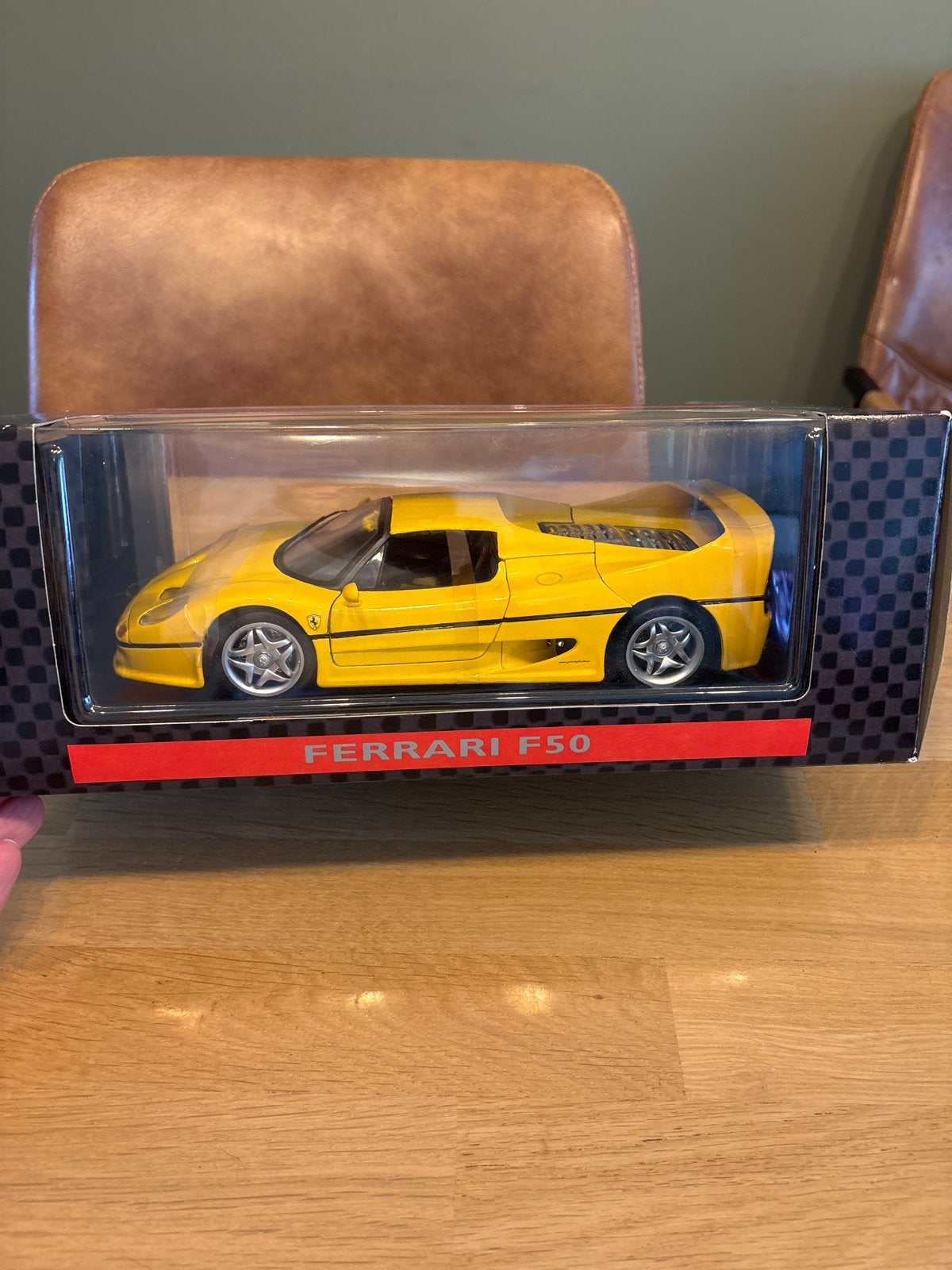 Ferrari F50 (1995) modelauto 1:18 - Collezione Shell, Hobby en Vrije tijd, Ophalen of Verzenden, Zo goed als nieuw, Auto, Overige merken