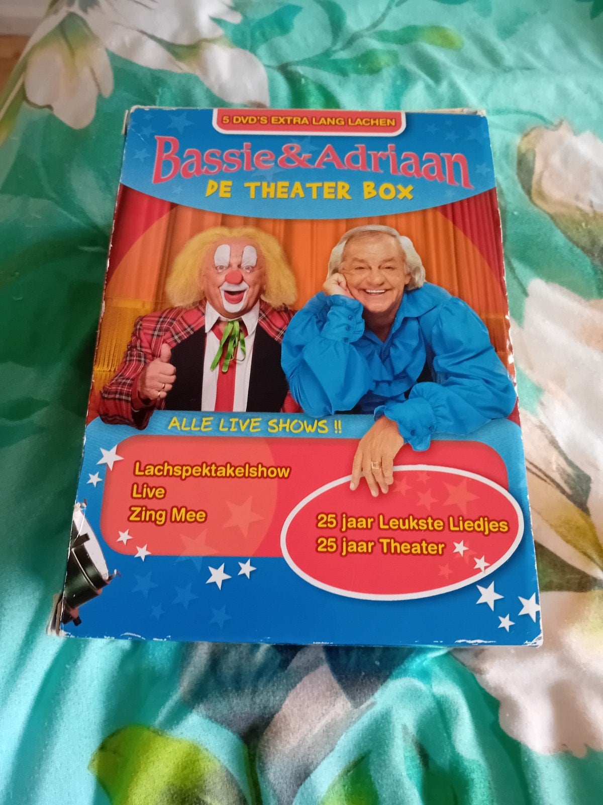 Bassie & Adriaan De Theater Box - 5 DVD's, Verzamelbox, Alle leeftijden, Zo goed als nieuw, Familie