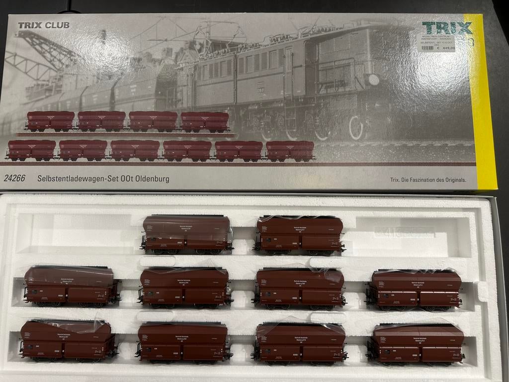 Trix H0 24266 set OOt Oldenburg Insider Club set nieuw, Gelijkstroom, -, Ophalen of Verzenden, -