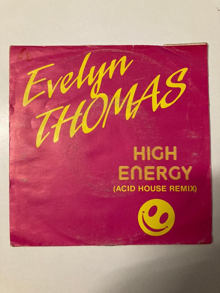 Evelyn Thomas - high energy (acid house remix) 7 inch single, Gebruikt, 7 inch, Single, Dance