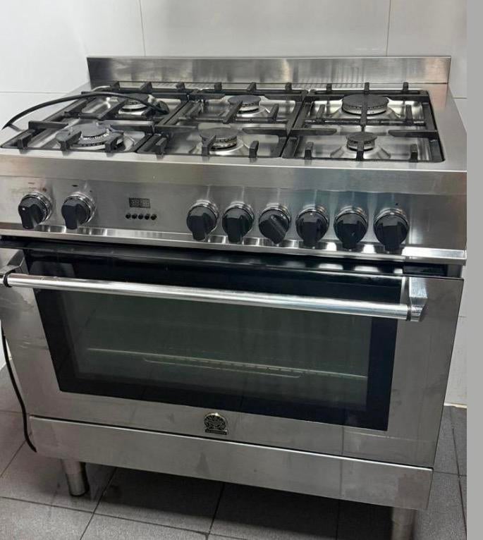 Gasfornuis | 6-pits | enkele defecten, Witgoed en Apparatuur, Fornuizen, Ophalen, Minder dan 85 cm, 60 cm of meer, 4 kookzones