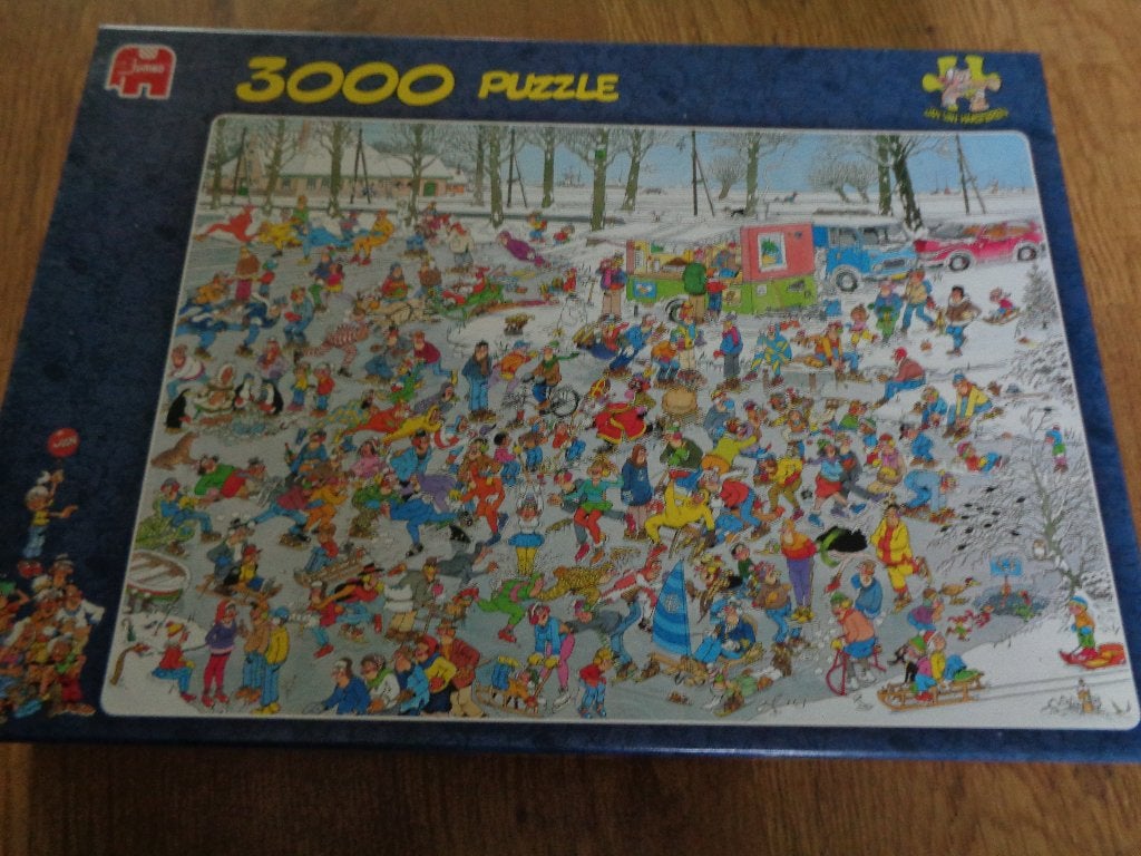 jan van haasteren 3000, Ophalen of Verzenden, Meer dan 1500 stukjes, Zo goed als nieuw