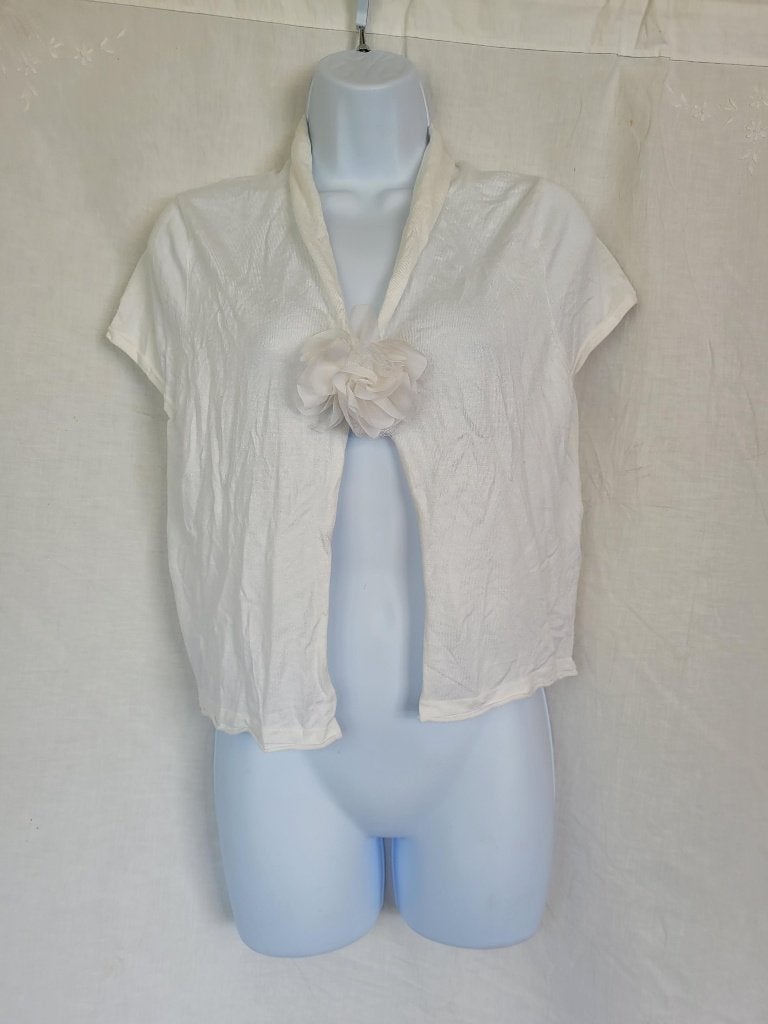 Leuk wit vestje korte mouw mt M merk Expresso, Kleding | Dames, Maat 38/40 (M), ., Wit, Ophalen of Verzenden