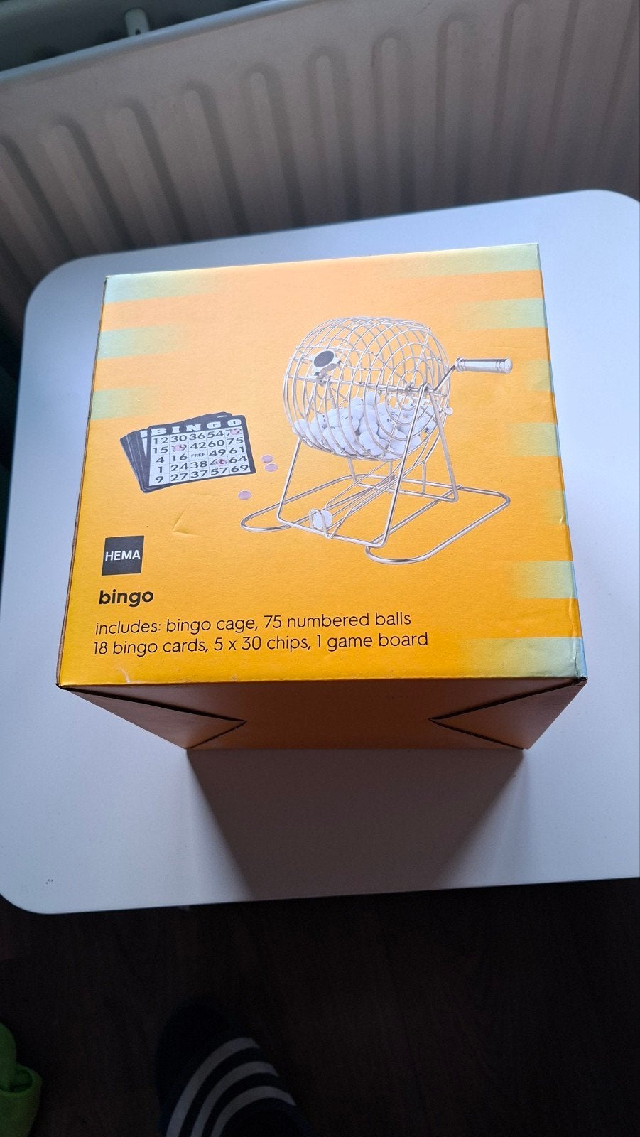 Bingo Spel - Compleet met kooi en kaarten, Vijf spelers of meer, Ophalen of Verzenden, Nieuw